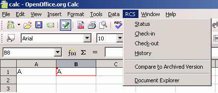 CS-RCS works with Open Office Calc