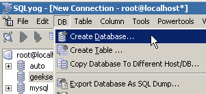 Create Northwind database in MySQL.